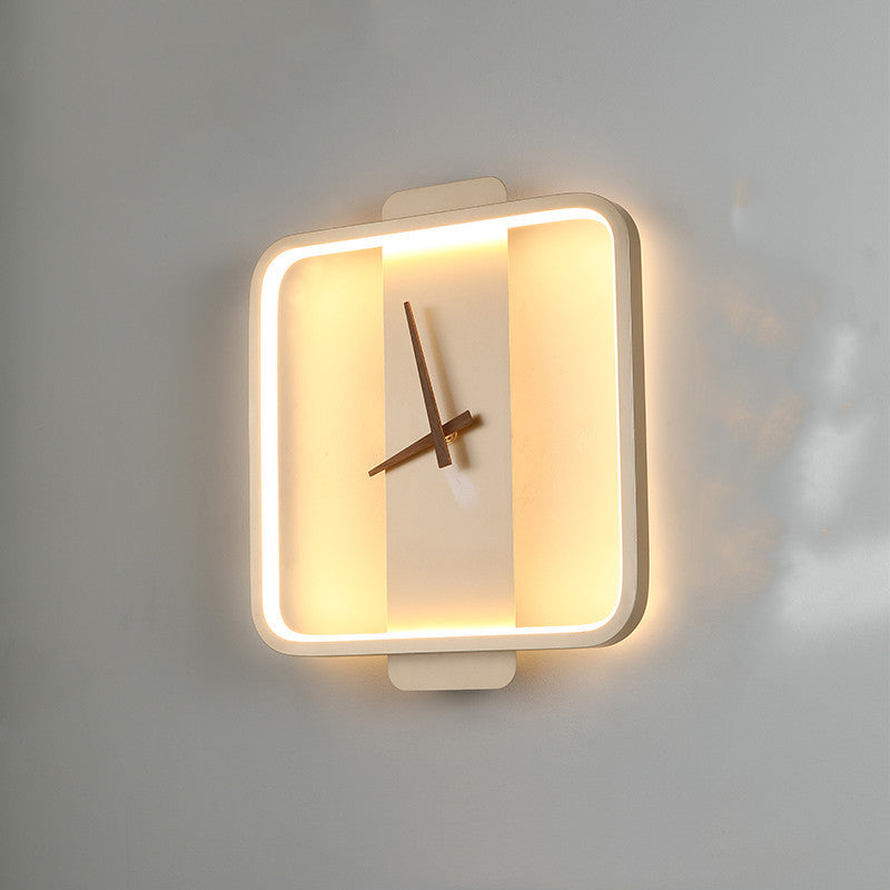 Bedside Lamp Clock Modeling Lamp