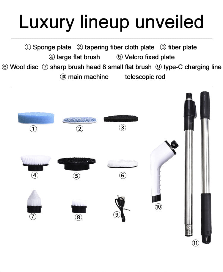 Multifunctional Electric Cleaning Brush