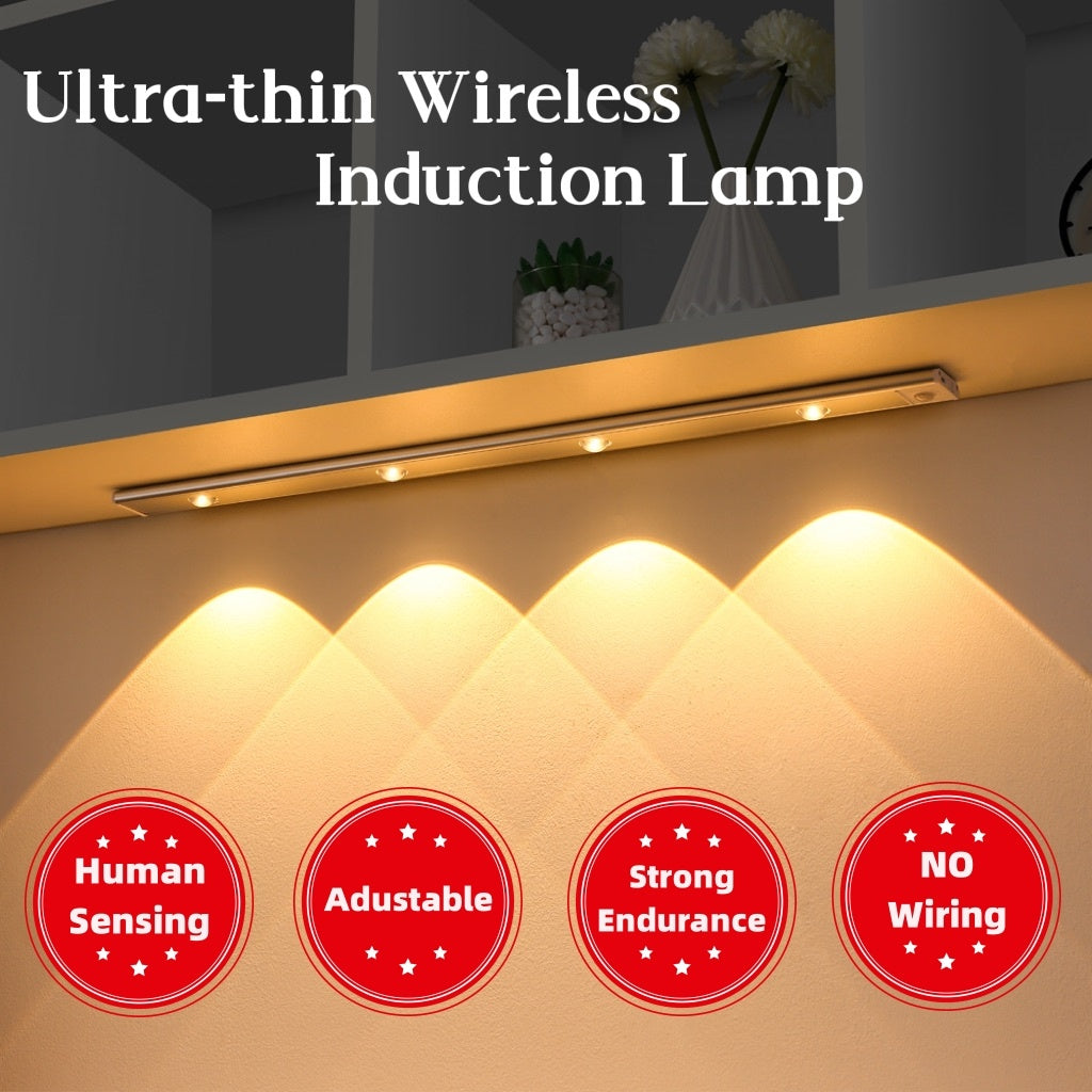 Wireless USB LED Night Light Motion Sensor